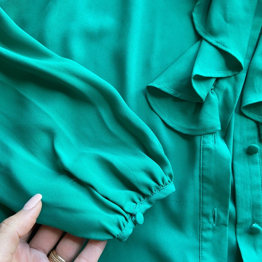 Who What Wear Raffles Blouse - Picture 5 of 11